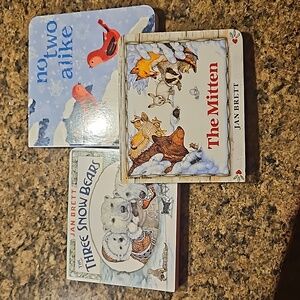 Set of 3 winter board books